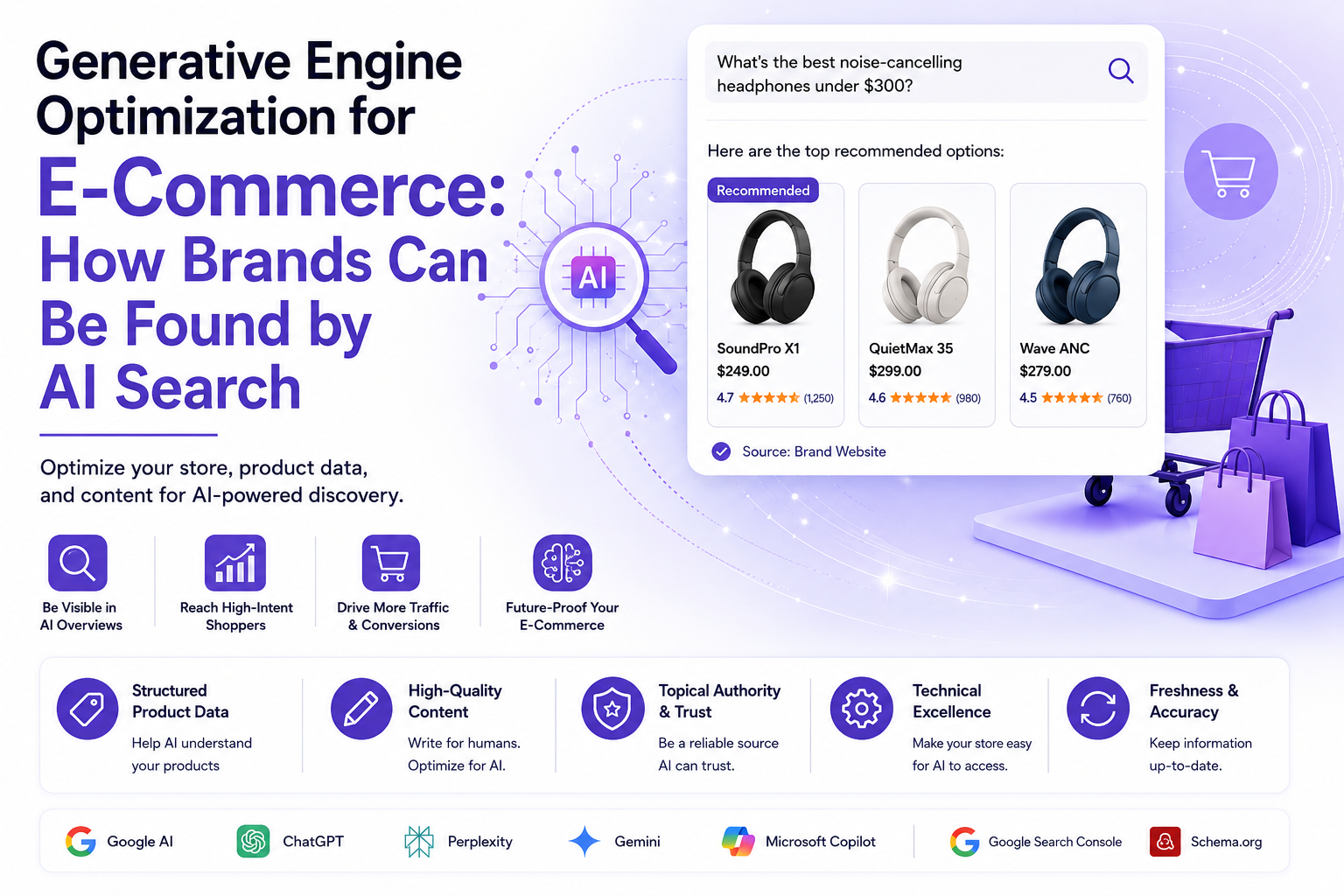 Generative Engine Optimization for E-Commerce: How Brands Can Be Found by AI Search