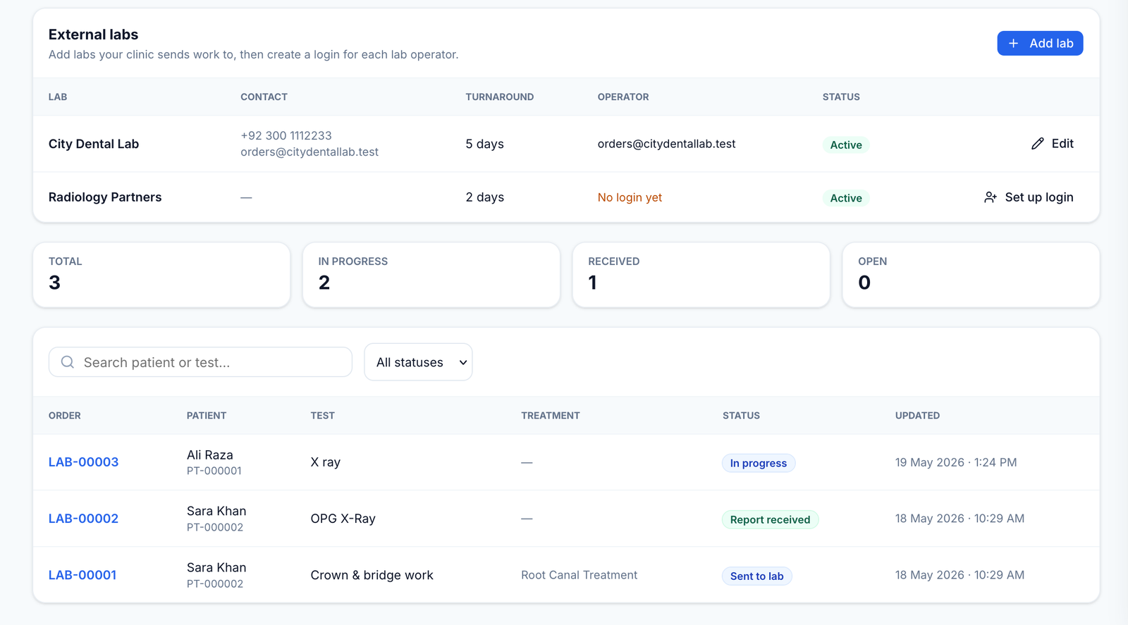 Clinic ERP & Healthcare Practice Management Platform