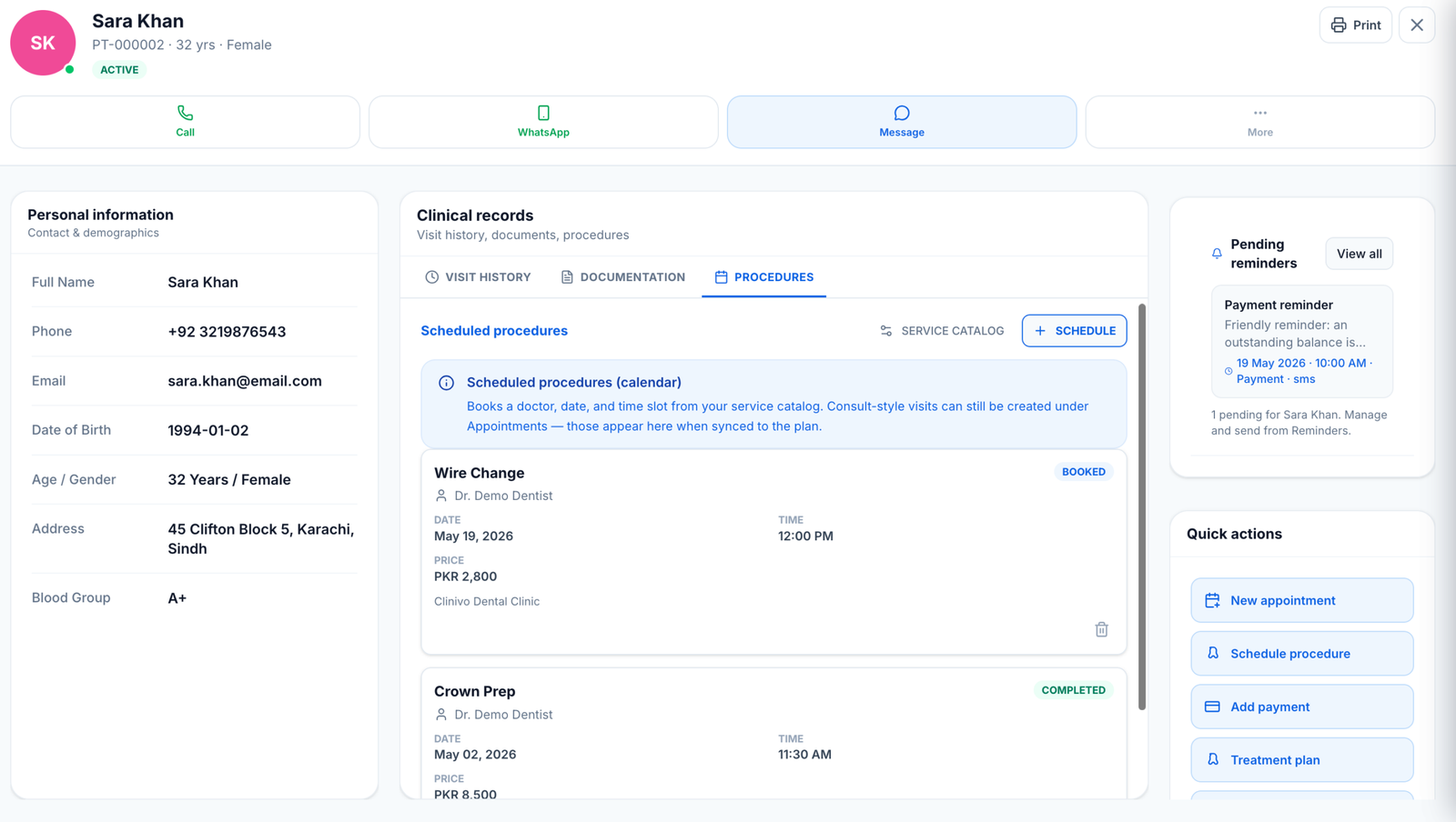 Clinic ERP & Healthcare Practice Management Platform